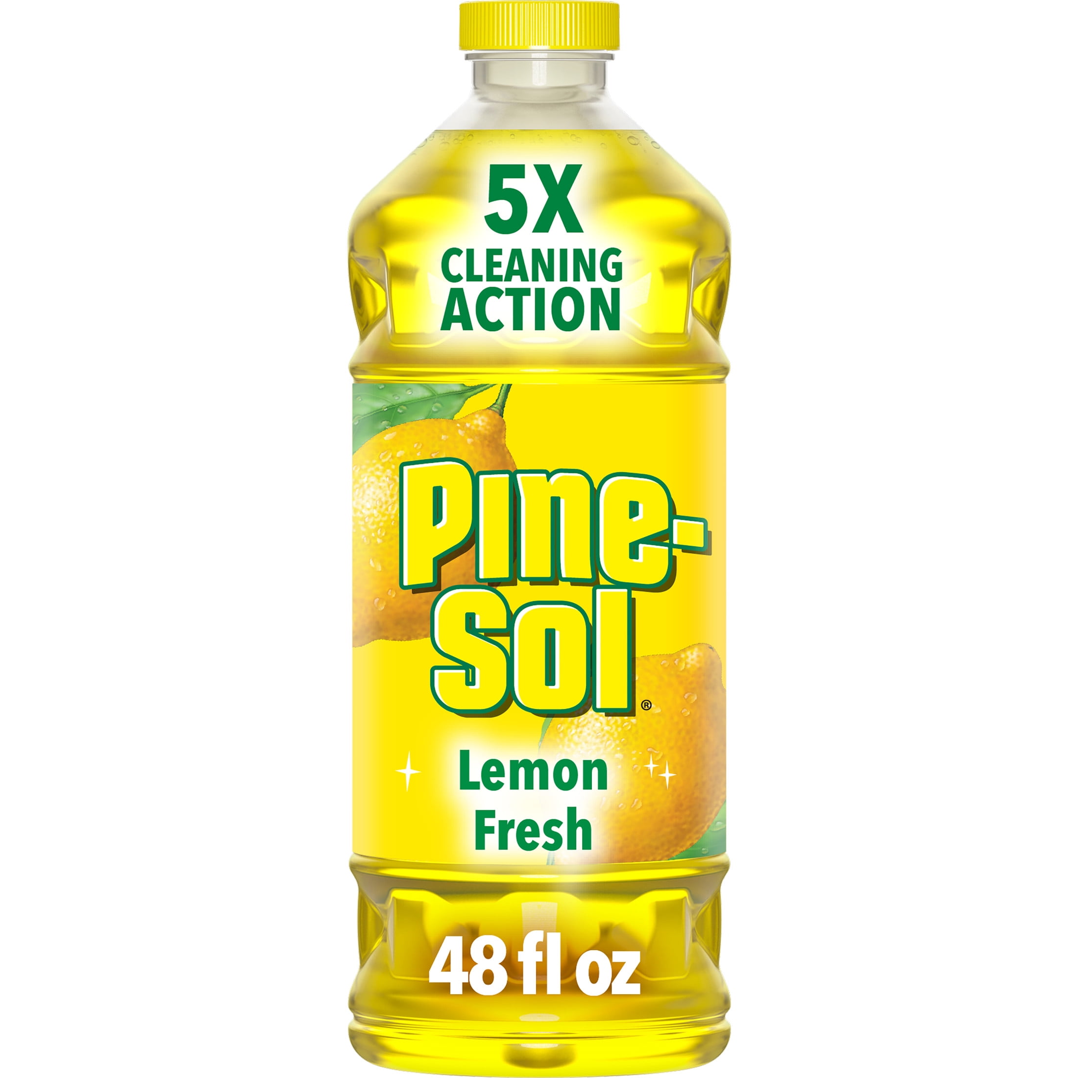 Pine-Sol Multi-Surface Cleaner, Lemon Fresh, 48 Fluid Ounces