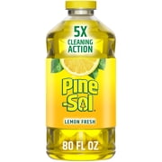 Pine-Sol Multi-Surface Cleaner, Lemon Fresh, 80 Fluid Ounces
