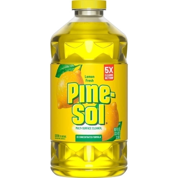 Pine-Sol Multi-Surface Cleaner, Lemon Fresh, 80 Fluid Ounces