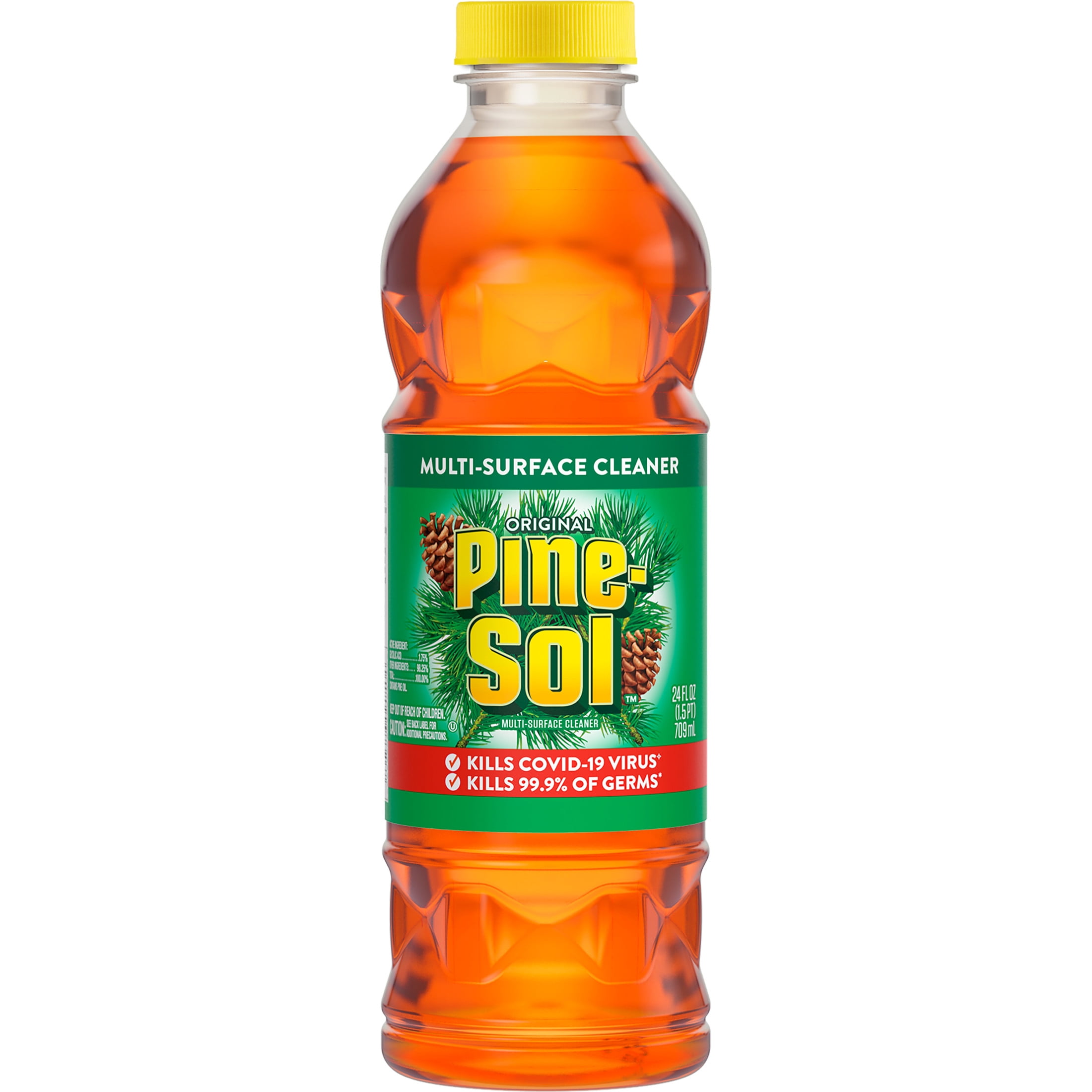 Multi-Surface Cleaner Disinfectant, Pine, 24 oz Bottle