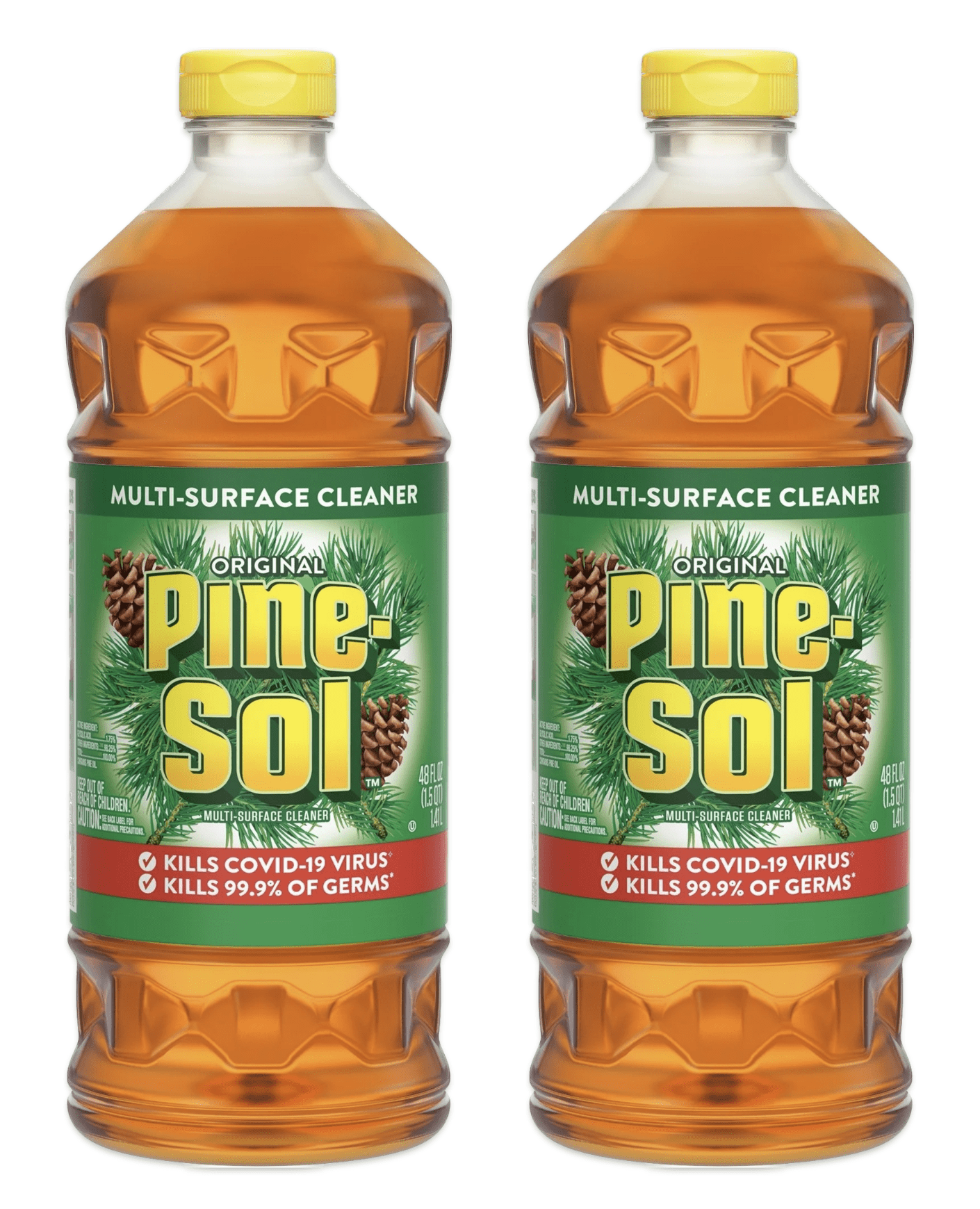 Pine-Sol Multi-Surface Cleaner, Original, 48 fl oz - 2 Pack