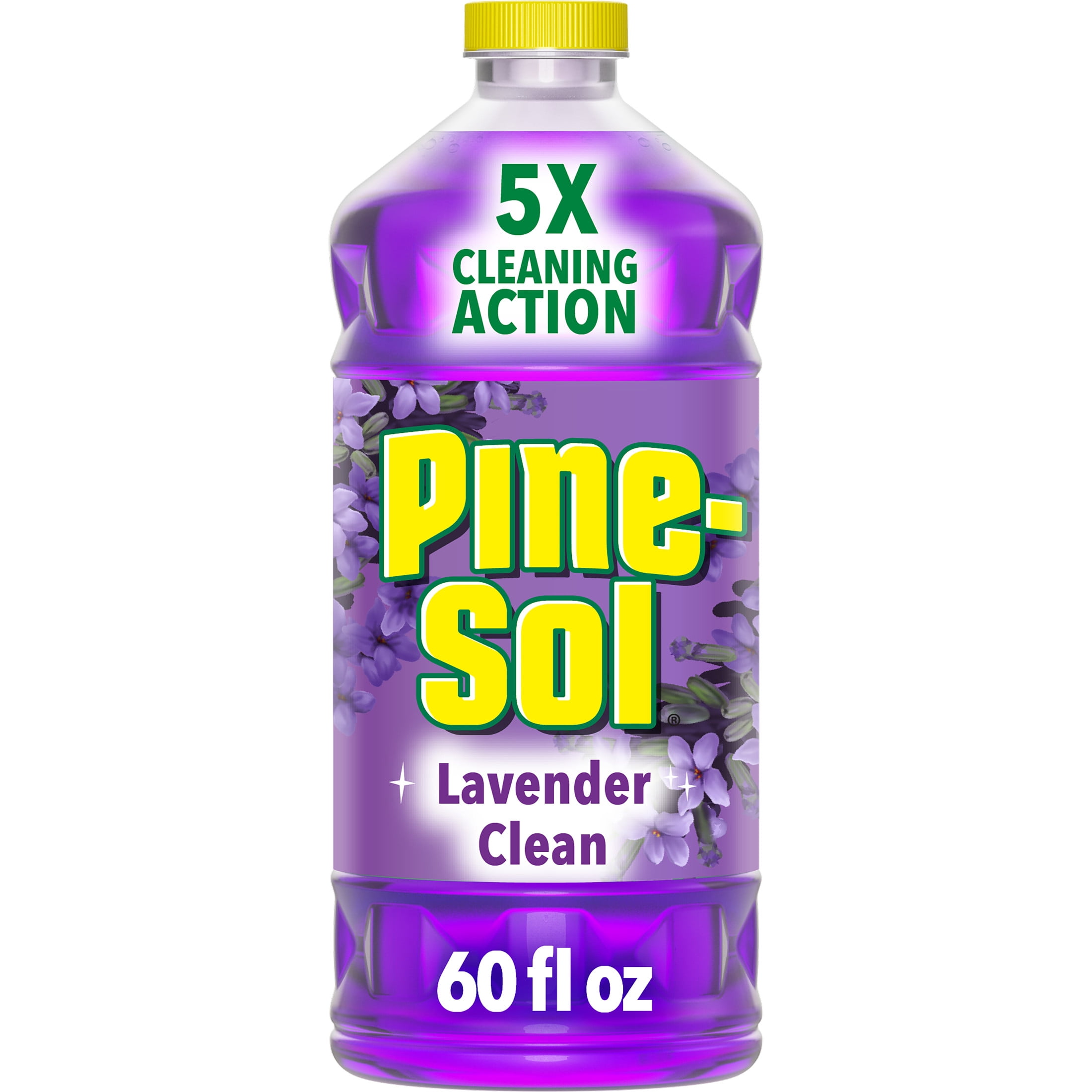 Pine-Sol Multi-Surface Floor Cleaner, Lavender Clean, 60 Fluid