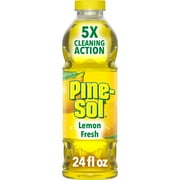 Pine-Sol Multi-Surface Floor Cleaner, Lemon Fresh, 24 Fluid Ounces