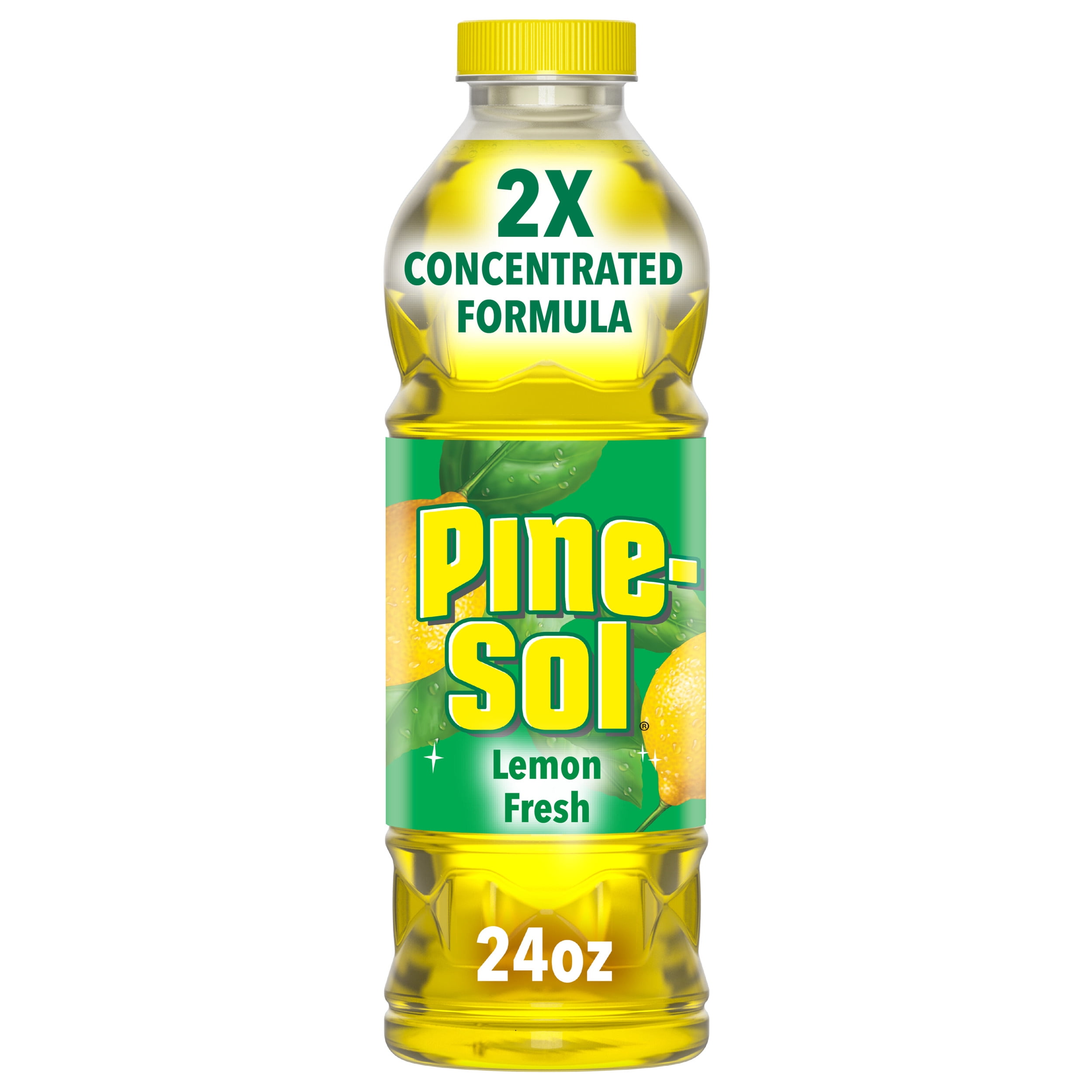 Pine-Sol Multi-Surface Floor Cleaner, Lemon Fresh, 24 Fluid Ounces