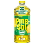 Pine-Sol Multi-Surface Floor Cleaner, Lemon Fresh, 60 Fluid Ounces