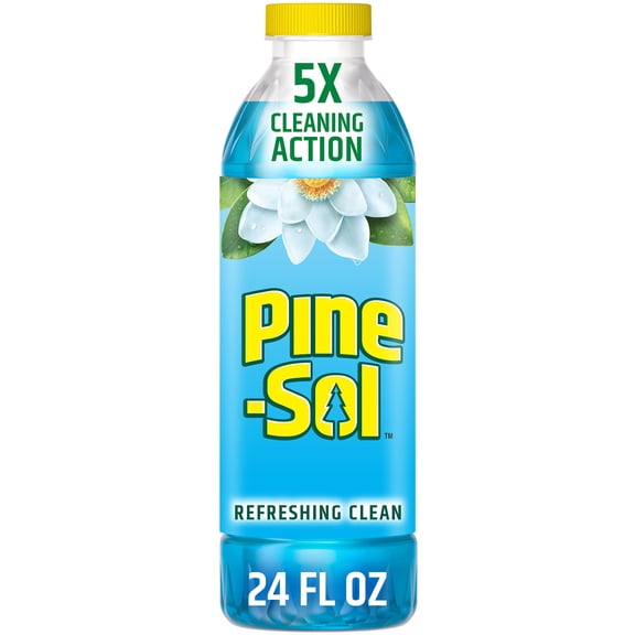 Pine-Sol Multi-Surface Floor Cleaner, Refreshing Clean, 24 Fluid Ounces