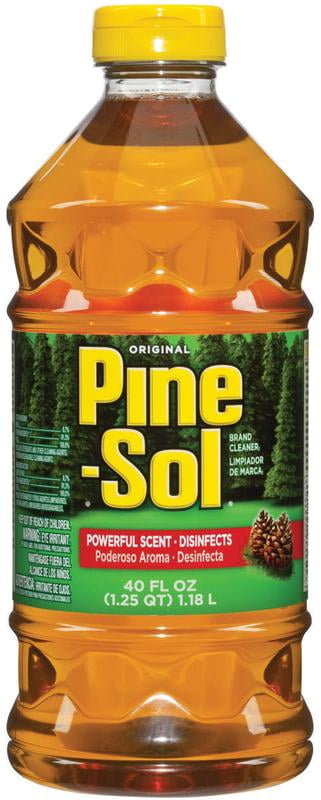 Pine-Sol Original 97325 All-Purpose Cleaner, Amber, 40 oz Bottle