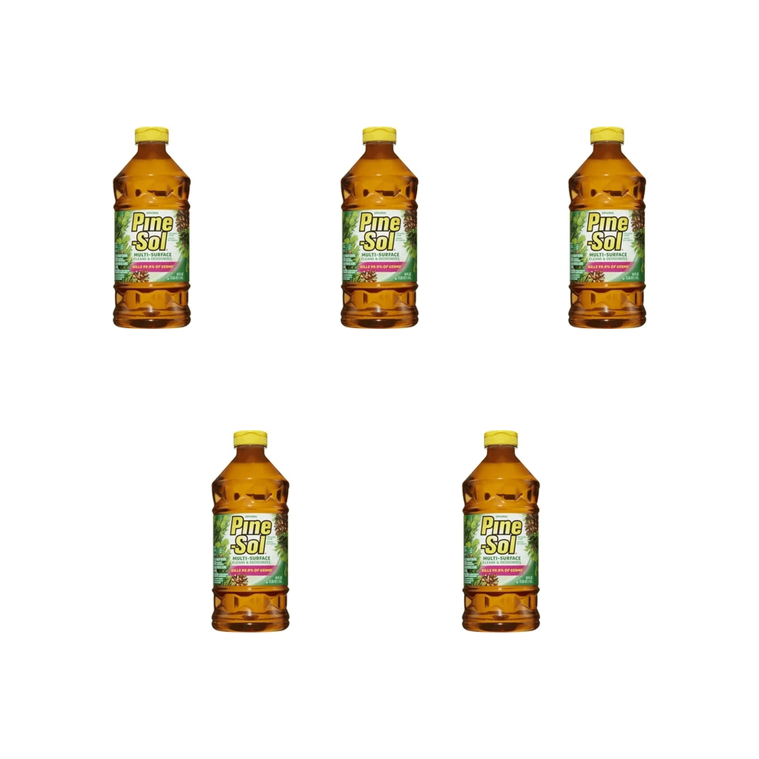 Pine-Sol Original Multi-Surface Cleaner 28 fl oz  5 Pack