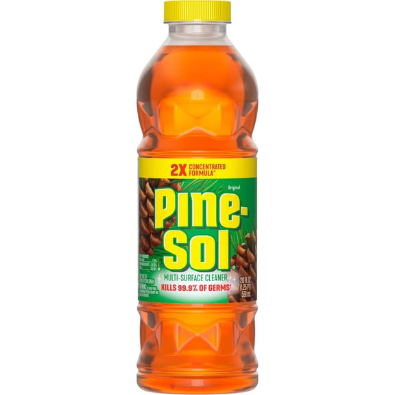 Pine-Sol Original Pine All Purpose Cleaner - 20 fl oz: Plastic Jug, Multi-Surface, Sealed Hard Floors