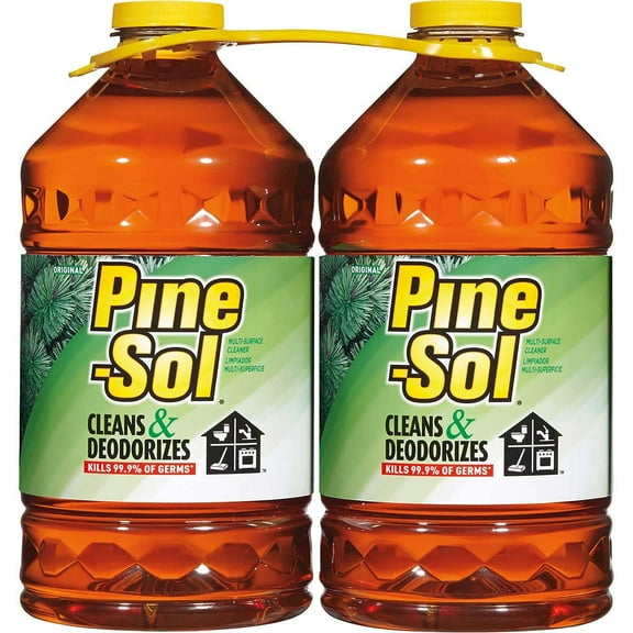 pine sol all purpose cleaner jugs 2 pack, 100 ounce (2)