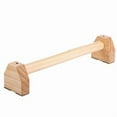 thumbnail image 1 of Pine Solid Wood Push-Up Non-Slip Handle Stand Wood 150KG Household Fitness Equipment for Push-Up Strength Training 50cm, 1 of 8