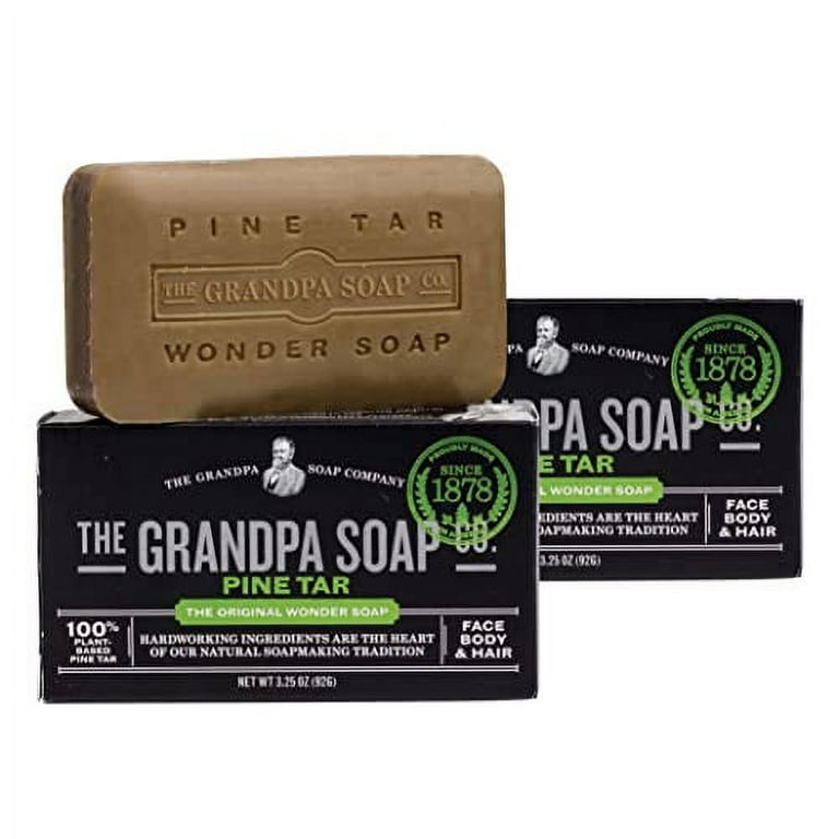 https://i5.walmartimages.com/seo/Pine-Tar-Bar-Soap-by-The-Grandpa-Soap-Company-The-Original-Wonder-Soap-Vegan-3-in-1-Cleanser-Deodorizer-Moisturizer-3-25-Oz-Each-2-Pack_6a6cfa87-194a-422c-a713-596c13d4fd99.60a5d63a4d2663d4ddc4d88641fd0a5c.jpeg?odnHeight=768&odnWidth=768&odnBg=FFFFFF