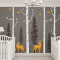 thumbnail image 1 of Pine Tree Birch Tree Deer Birds, 1 of 2