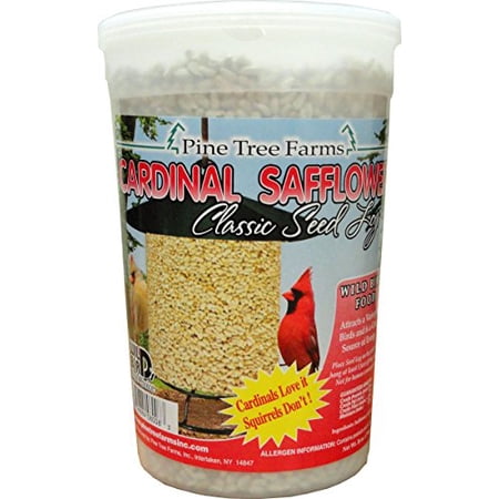 Pine Tree Farms 399640 32 oz Cardinal Safflower Classic Seed Log