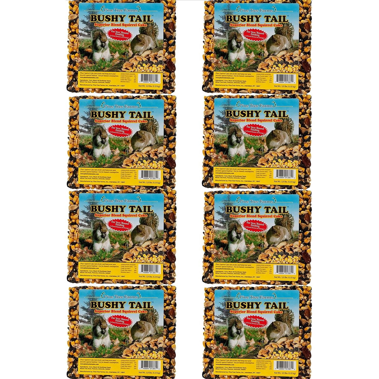 Pine Tree Farms 8 Pack 1381 Bushy Tail 2 5 Pound Squirrel Cake pine-tree-farms-8-pack-1381-bushy-tail-2-5-pound-squirrel-cake