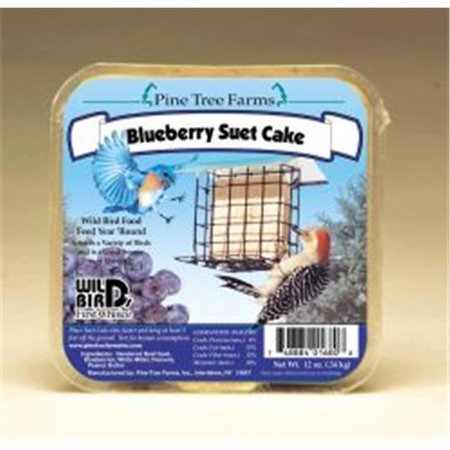 Pine Tree Farms Blueberry Suet Cake Bird Food