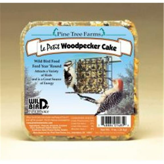 Pine Tree Farms Le Petit Woodpecker Cake, 9 oz., Pack of 12