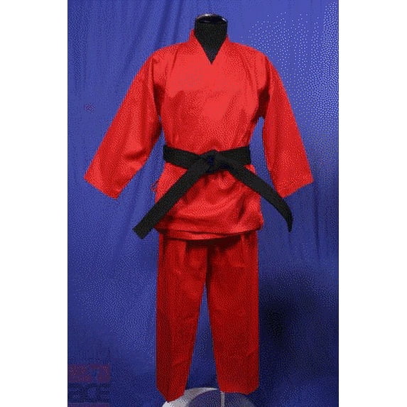 Pine Tree Heavy Weight Karate Uniform 14 oz - Red