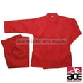 thumbnail image 1 of Pine Tree Karate Uniform - Medium Weight, Poly/Cotton, Red, 1 of 3