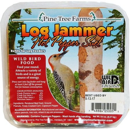 Pine Tree Log Jammer Hot Pepper Plugs 9.4oz