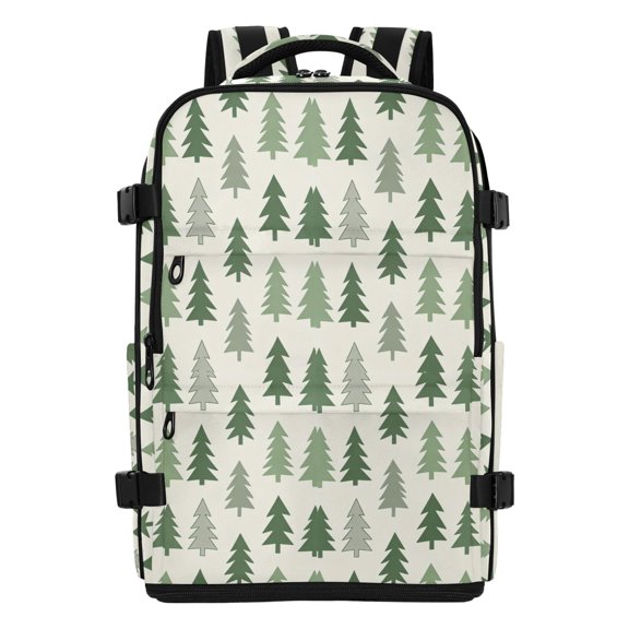 Pine Tree Printed Travel Backpack for Women Men 20L Laptop Backpack Carry On Water Resistant