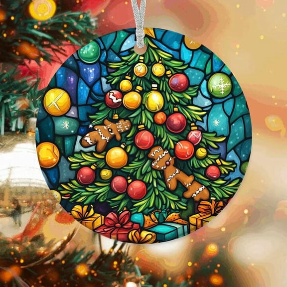 Pine Tree Tree Ornaments, Pine Tree for Christmas 2025, Pine Tree Christmas Keepsake, Christmas Hanging Dcor P6Ewp8