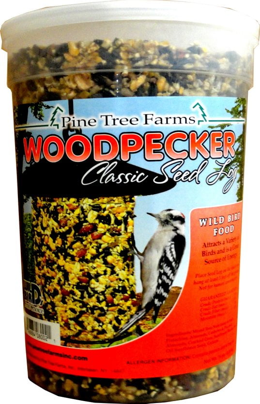 Pine Tree Woodpecker Classic Seed Log, 2.25 lbs.