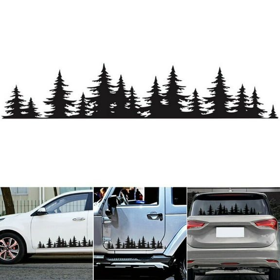 Pine Tree for Forest Car Body Casement Graphic Sticker Vinyl Decal Decor Waterproof