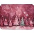 thumbnail image 1 of Pine Trees Dish Drying Pad Christmas Decorative Drying Mat Kitchen Essentials Absorbent Dishes Rack Pad 18 X 24 Inch, 1 of 6