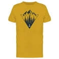 thumbnail image 1 of Pine Trees Mountains Art Tee Men's -Image by Shutterstock, 1 of 2
