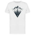 thumbnail image 1 of Pine Trees Mountains Art Tee Men's -Image by Shutterstock, 1 of 2