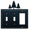 thumbnail image 1 of Village Wrought Iron ESSG-20 Switch Cover Triple - Pine Trees, 1 of 2