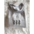 thumbnail image 1 of Pine Trees Trio Christmas Embroidered Crewneck, 1 of 3