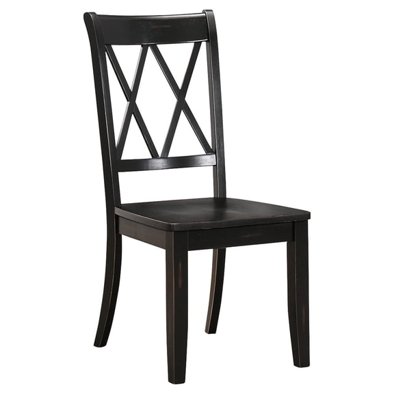 Pine Veneer & Wood Frame - Comfortable Side Chairs for Dining Space