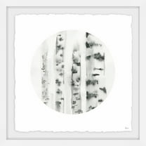 Pine View Framed Painting Art Print