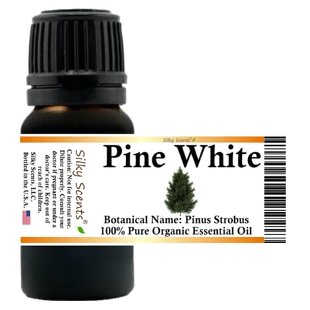 Pine White Organic Essential Oil 100% Pure and Natural 10 ml (1/3 oz)