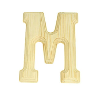 DOACT 200PCS Small Wooden Craft Alphabet Letters, DIY Log Letter