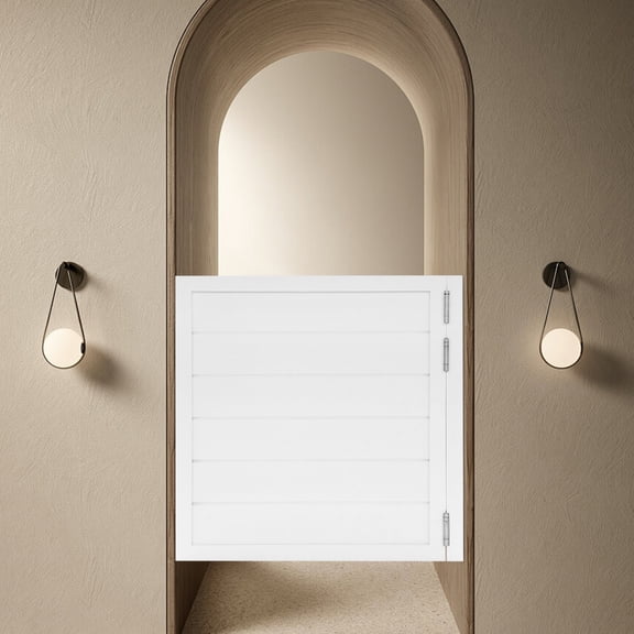 Pine Wood Partition Door, Partition Half Door, Partition Door for Doorways