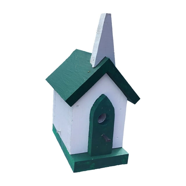 Pine Wood Small Church Wren Bird House