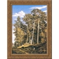 thumbnail image 1 of Pine forest 24x20 Gold Ornate Wood Framed Canvas Art by Ivan Shishkin, 1 of 2