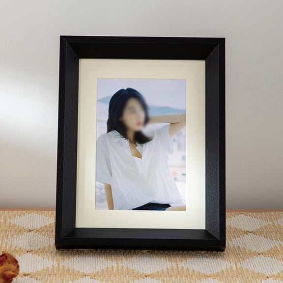 Pine solid wood table photo frame 567810 inch A4 photo mounting frame