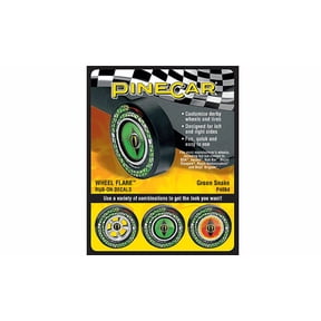 PineCar P4064 GREEN SNAKE WHEEL FLARE