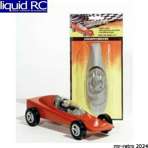 Pinecar 3921 Cockpit & Driver Baron Von Gofast