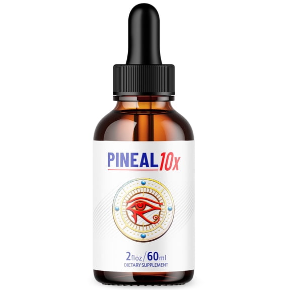 Pineal 10X Advanced Formula Brain Support Drops Pineal10X Maximum Strength Supplement 30 Servings