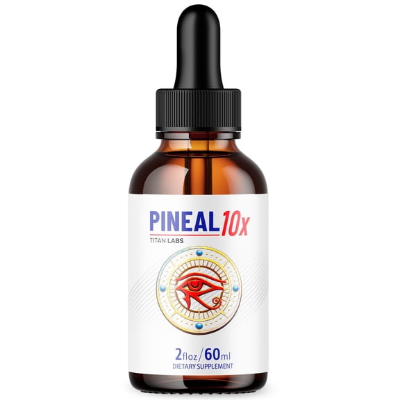 Pineal 10X Drops Advanced Formula Brain Support Supplement Pineal10X 30 Servings