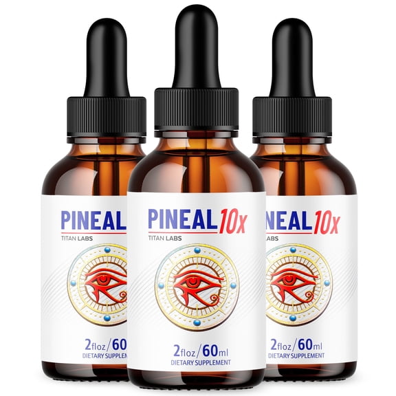 Pineal 10X Drops Advanced Formula Brain Support Supplement Pineal10X 90 Servings
