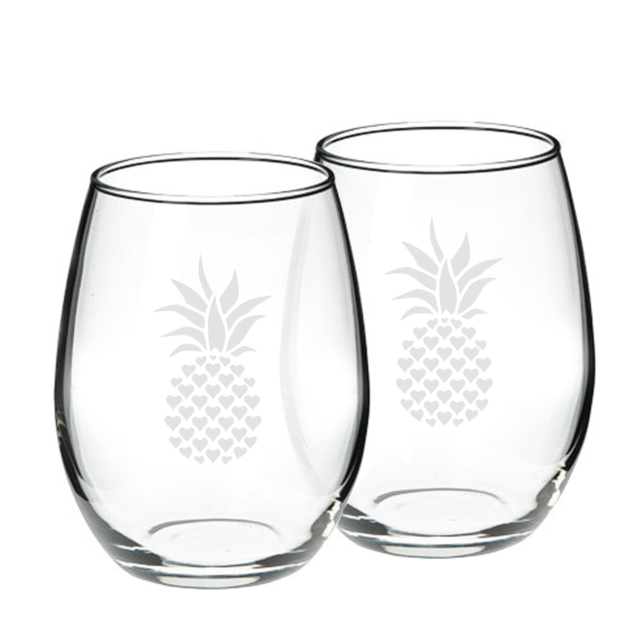 wine and glass caddy Personalized Two Glass Wine Caddy main image 1