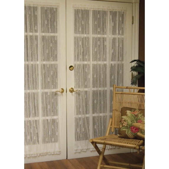 Heritage Lace 7170E-4540DP Pineapple 45 x 40 in. Door Panel, Ecru