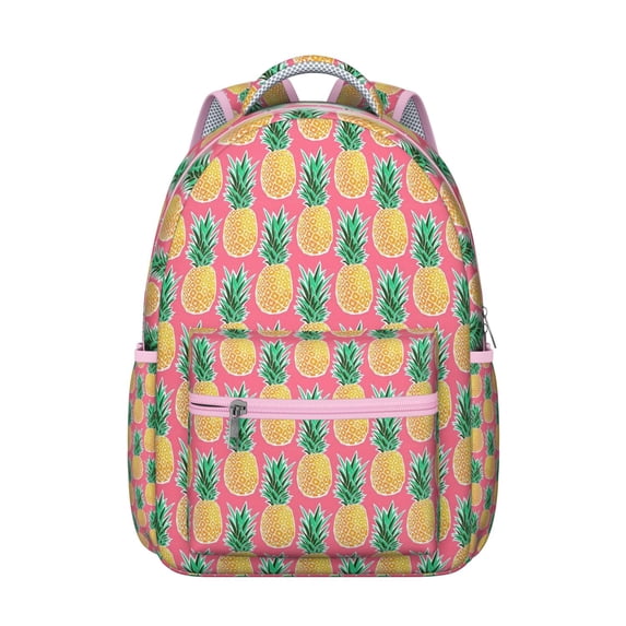 Pineapple Backpack for Everyday Use - Roomy & Comfortable, Ideal for School, Office & Weekend Trips