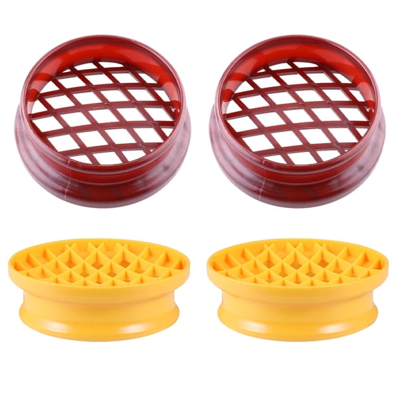 FOMIYES 4pcs Bread Pineapple Cake Muffin Molds Baking Tool for Bakery(Assorted Color)